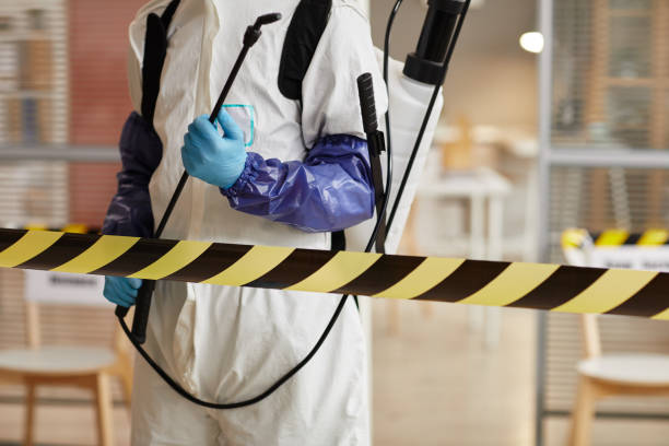 Professional Biohazard Cleanup technician working in Hanahan, SC